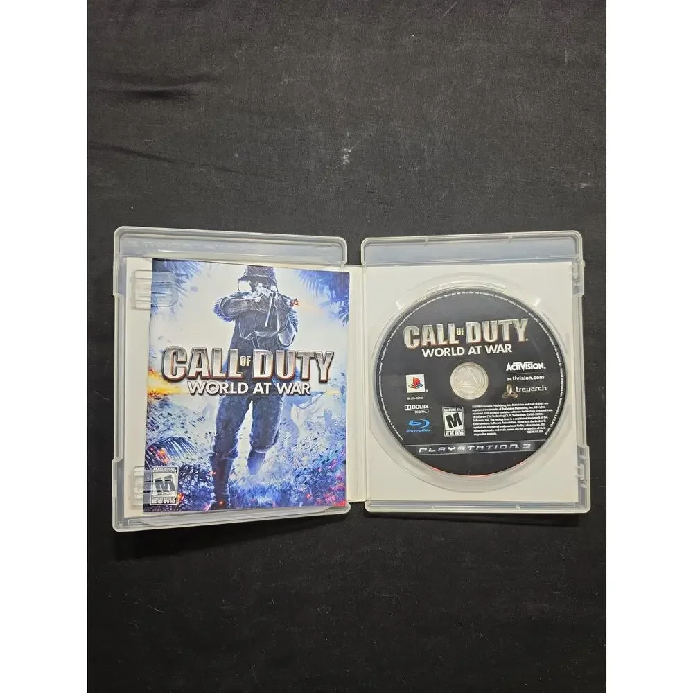 Call of Duty: World at War (Sony PlayStation 3, 2008) Cib, Ps3 Tested